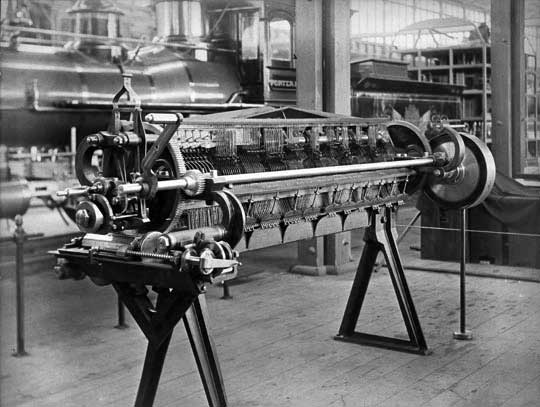 The difference engine of Grant, a drawing