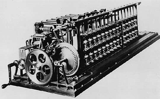 The difference engine of Scheutz
