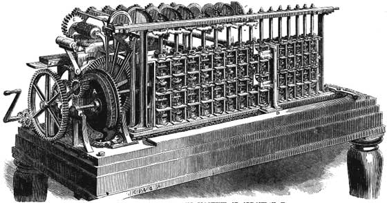 The difference engine of Scheutz