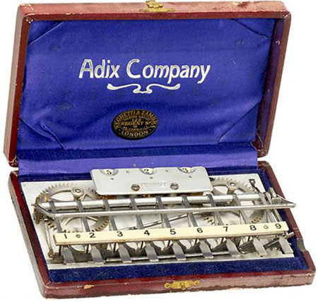 Adix adding machine