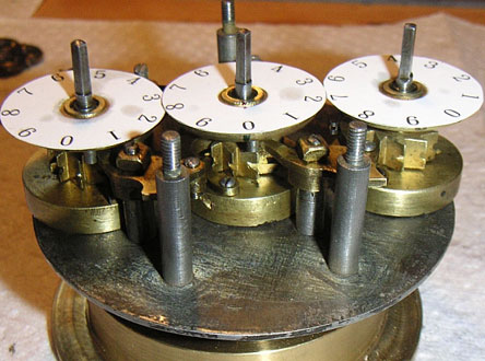 Hellström's calculating machine without the cover