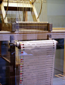 roll of paper of Bouchons loom