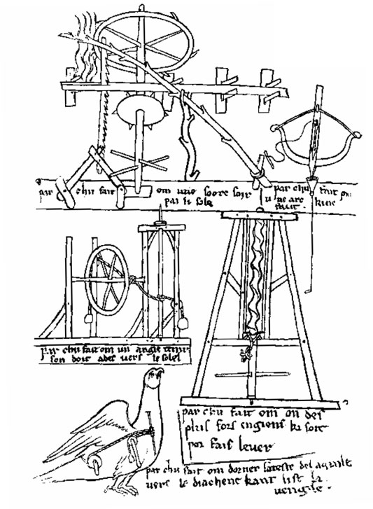 Automata of Villard de Honnecourt