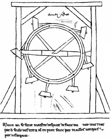 Perpetuum-mobile of Villard