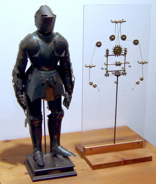 Leonardo's humanoid robot