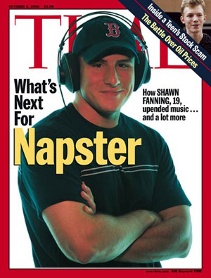 Shawn Fanning Time magazine