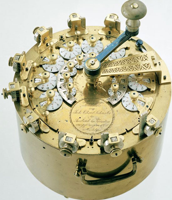 The calculating machine of Hahn