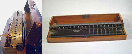 A calculating machine of Büttner