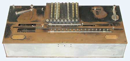 The Millionaire machine with keyboard