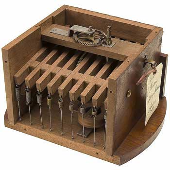 The machine of Winter from 1859