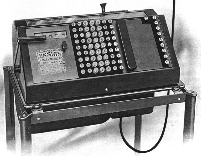 Ensign Calculating machine