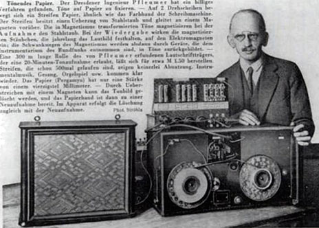 The Magnetophone and the Magnetic Tape