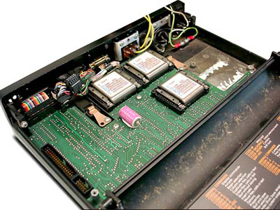Grid Compass model 1101, opened
