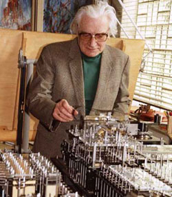 Konrad Zuse, the creator of the first relay computer