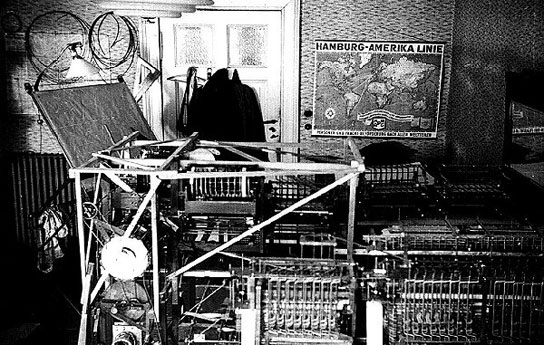 Construction of the Z1 in the apartment of Zuse's parents