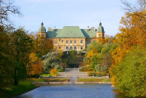 The royal palace in Krakow, Poland, Burratini